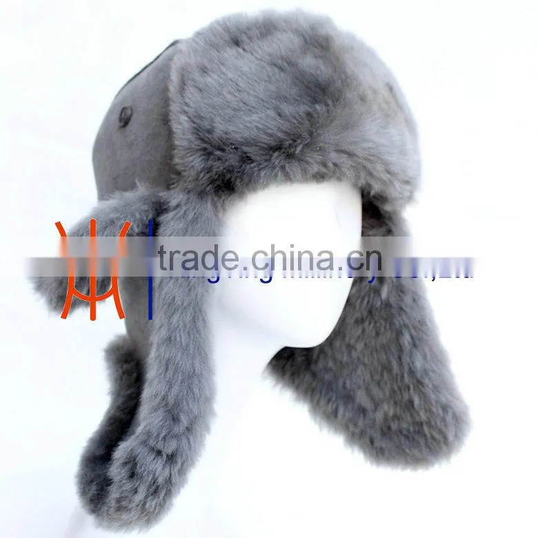Russian winter hat with earflap warm wholesale customized