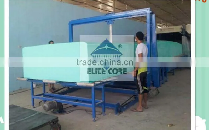 2015 ECMT-114 114B automatic foam profile cutting machine with two roller