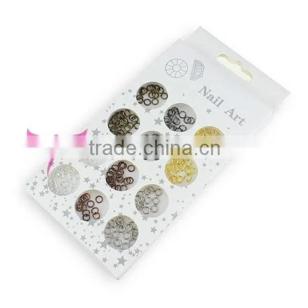 12 holes nail rhinestone box,nail decoration box,nail art rhinestone SS6
