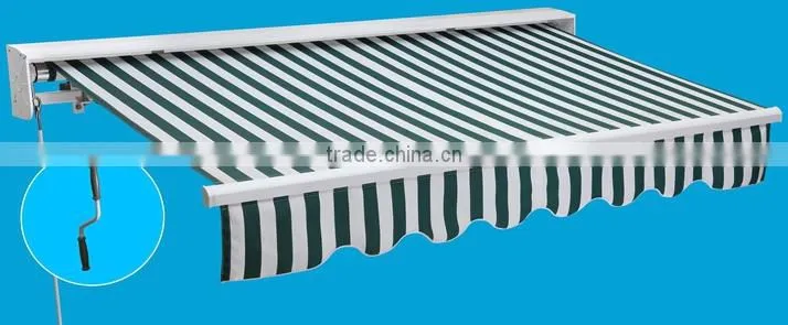2m * 1.5m- Economic No Cassette Folding arm Awning