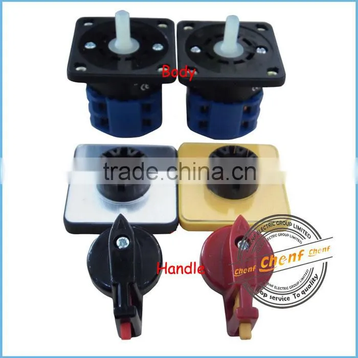 Newest Universal Electrical Rotating Cam SwitchWith Keys 20A,25A,32A and 63A