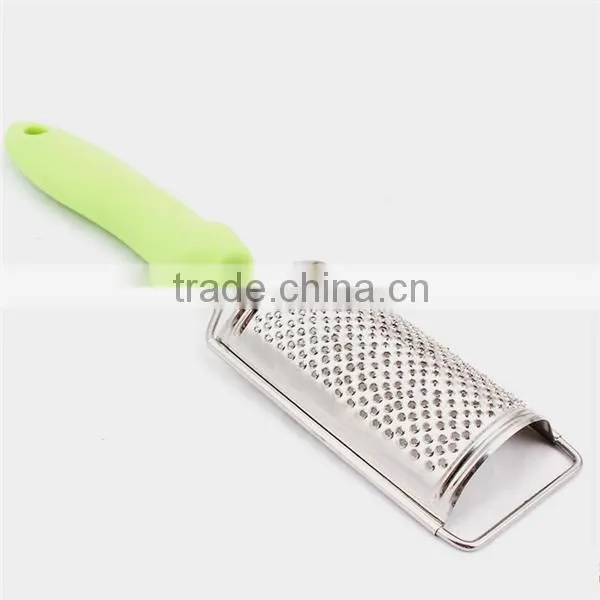 Manual stainless steel cheese shredder grater