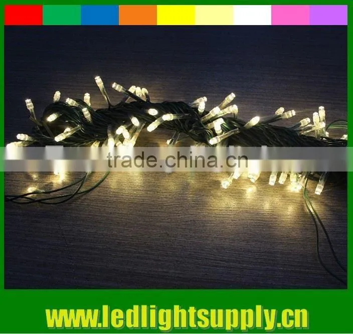 2016 new rgb color changing led christmas curtains lights 24v 100 led