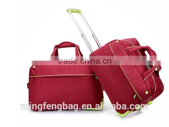 Custom New Multifunction Tote Travel Trolley Bag for Men