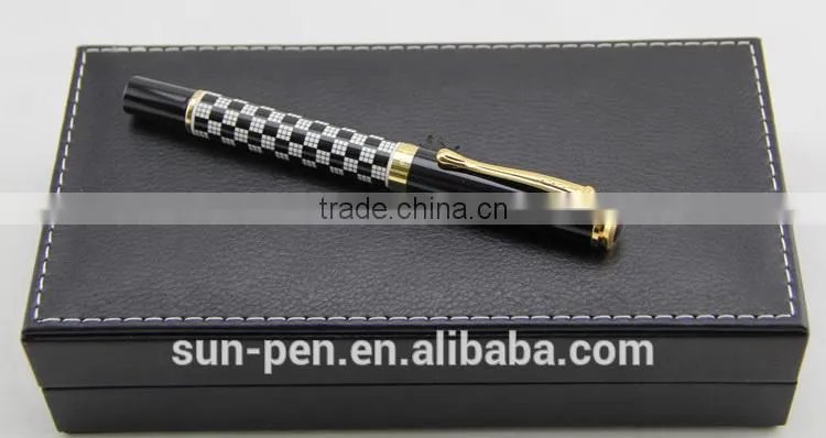 high-end fountain pen with gift box for business gift
