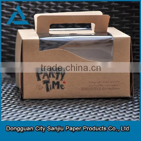 custom cake paper box paper cake case kraft paper cake box