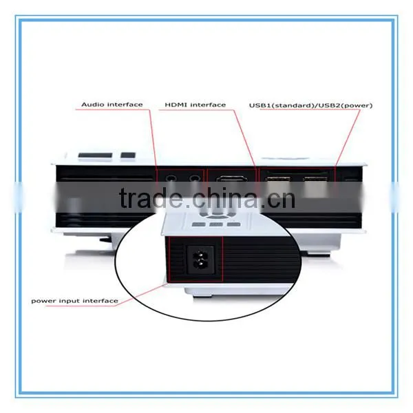 Wholesale Drop Shipping UNIC Mini Full HD LED Outdoor Projector UC40+ Portable 1080p Movie Home Theaters