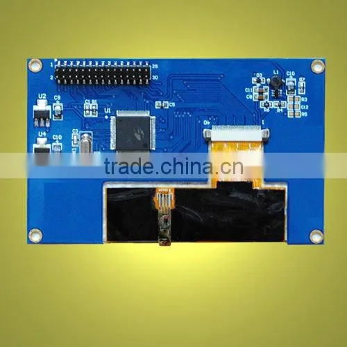 5 inch LCD module,8-bit MCU interface,16-bit MCU interface,with built-in controller,work with 8051 MPU