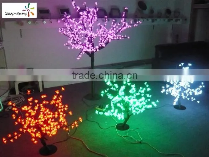 Decorative led tree flower lights with nice design artificial flowers tree artificial led light tree decoration