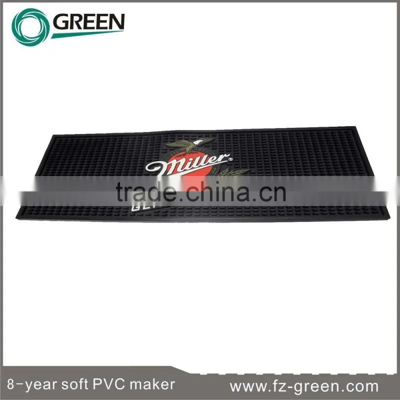 2014 Hot Selling Custom Rubber Beer Bar Mats