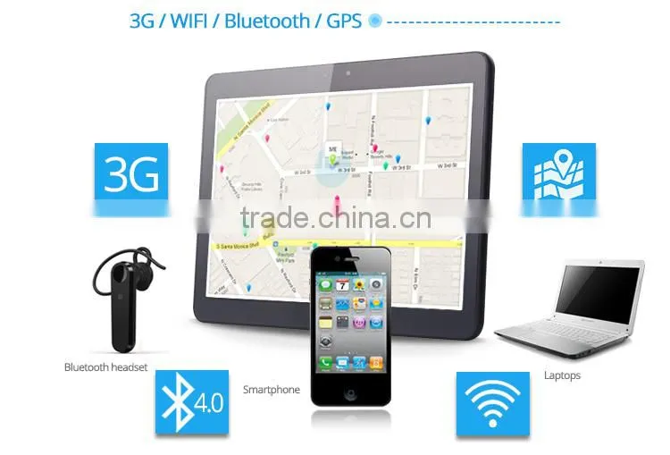 Android 4.4 Quad core 3G 10.1 inch tablet pc
