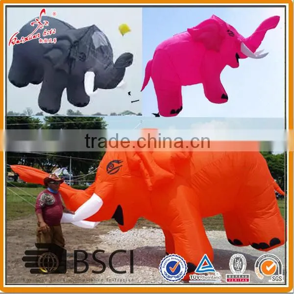 Elephant kite, inflatble kite, large show kite from weifang kite factory.