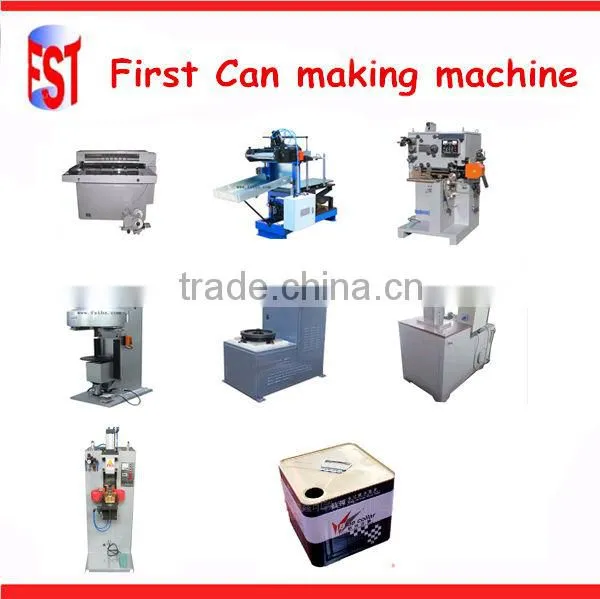 automati tinplate glue can making machine