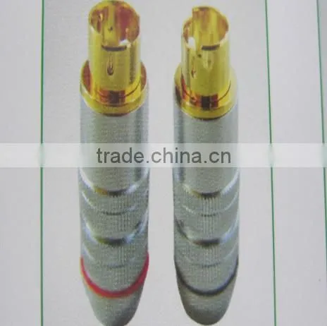 RCA PLUG GOLD, RCA CONNECTOR