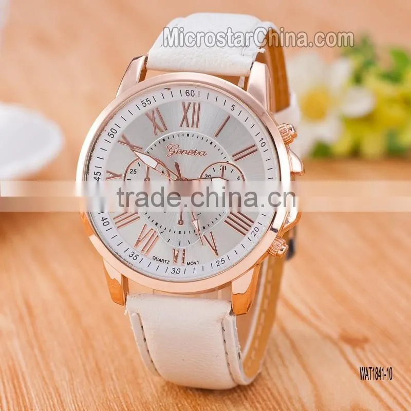 2016 wholesale fashion wrist wood color watch