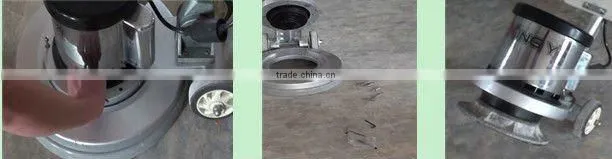 manual floor crystal machine