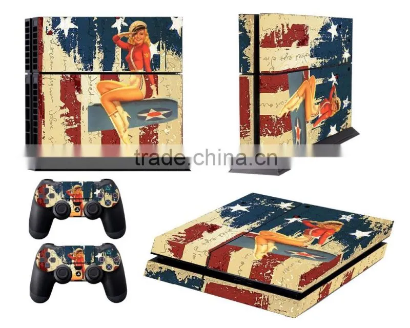 2016 Factory Origin Game Console Skin Sticker Protective Decals for Ps4 Controllers Customized Design Protective Decal