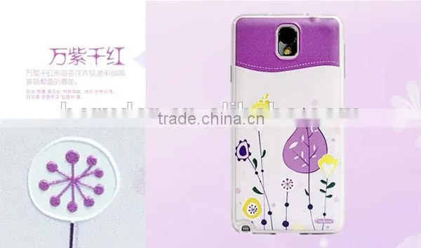 DIY hard plastic phone case for samsung galaxy note 3