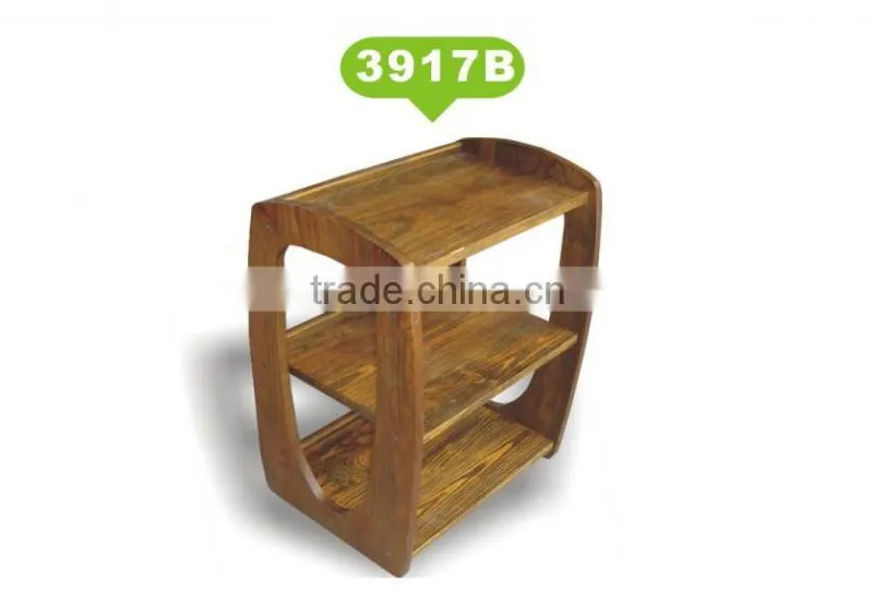 3917A hand trolley hair salon trolley wood beauty salon trolley cart salon trolley