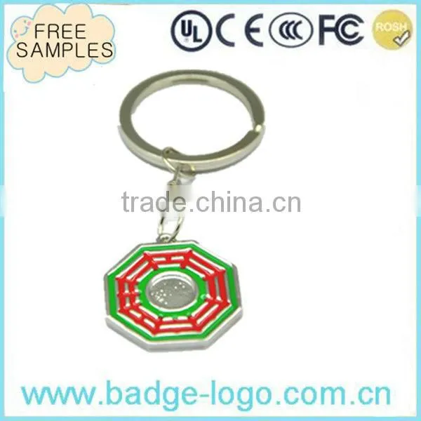 unique design custom logo metal keychain coin