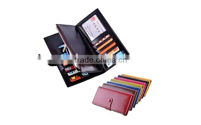 Premium Quality Large Capacity Slim Leather Wallet for Women