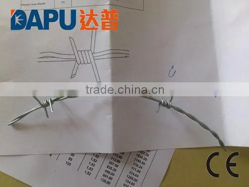 barbed iron wire machine