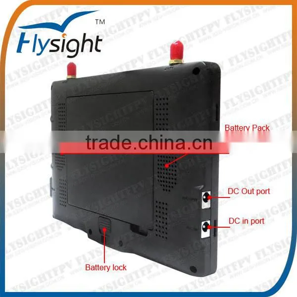 Latest! 5.8G 32CH 7" LCD Portable Monitor with HDMI Input for FPV Plane Platform RC801 517
