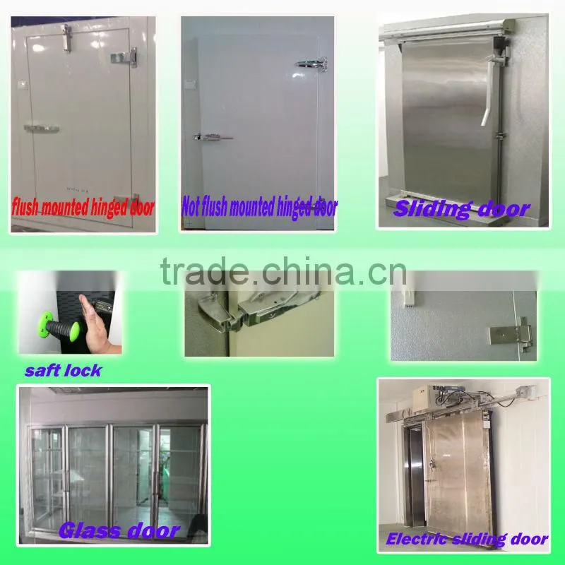 Cold room door with polyurethane insulation / PU insulated door