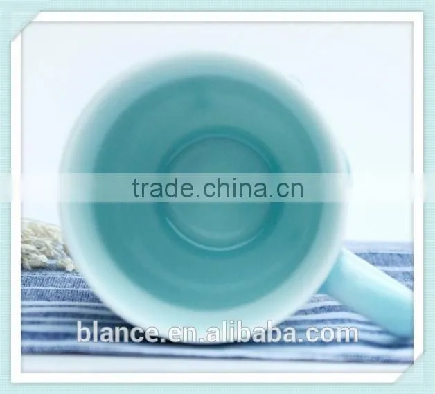 ceramic overflow mug melting design coffee cup