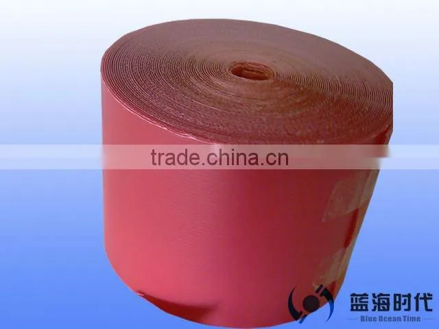 Corrugated plastic rolls
