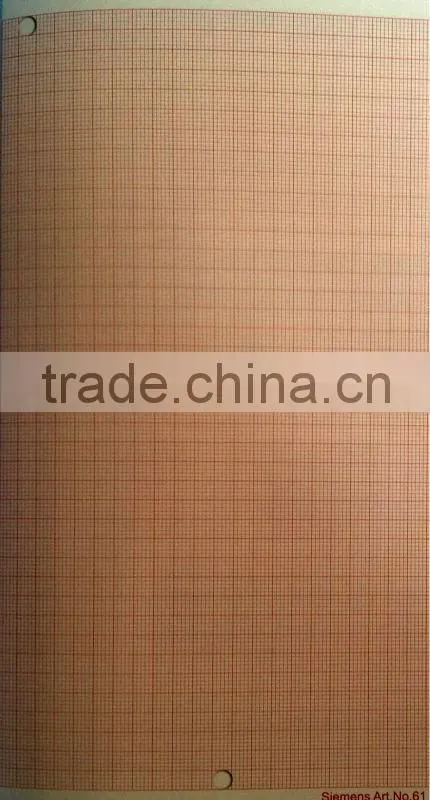 ECG Paper / 210mm*300mm-200P Z fold electrocardiograph paper for Siemens
