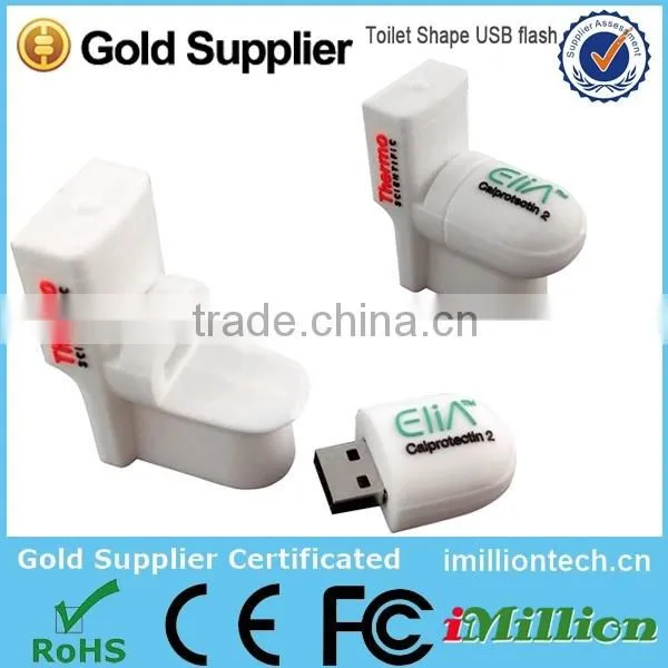 Toilet USB Flash Drive / Portable Toilet USB Flash Drive / Restroom USB Flash Drive