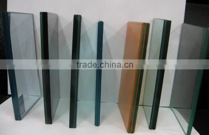 10.38mm laminated glass tempered glass ISO&CCC&BV