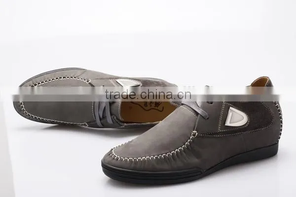latest 2016 100% men suede leather shoes