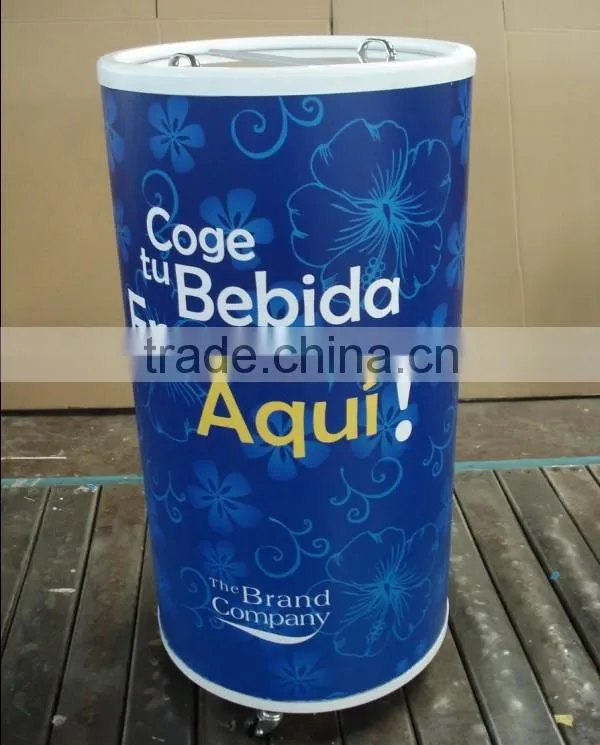 40L/50/65/75/77L/85L Free Standing Round Cooler Electric Beer Cooler