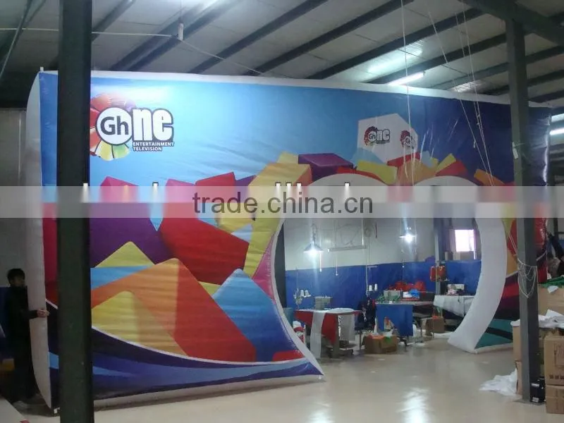 Outdoor Inflatable Advertising Logo Wall