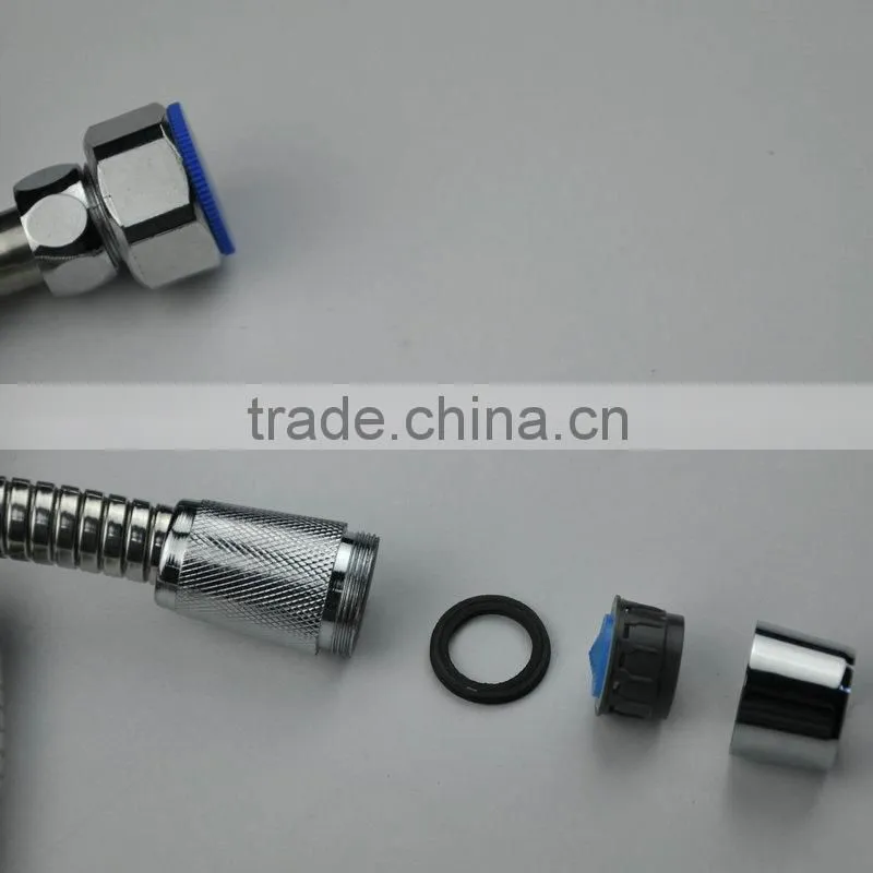 High quality stainless steel extensible double locks toilet tube