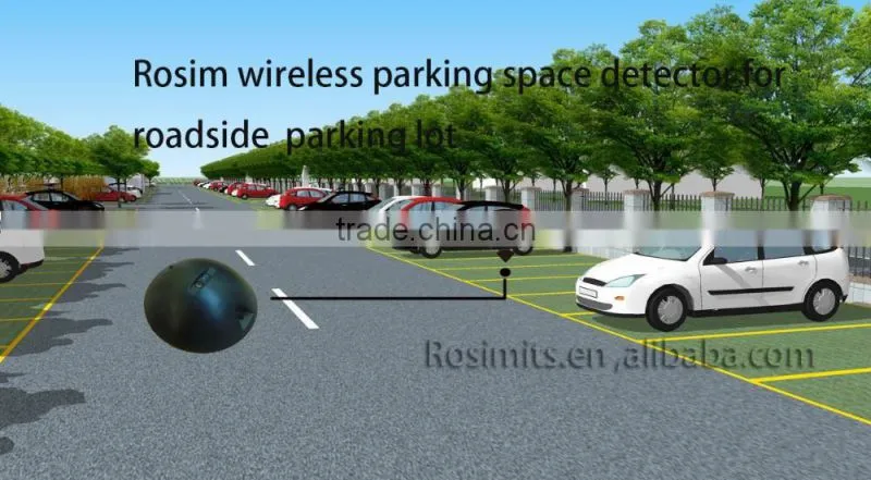 Hottest zigbee outdoor indoor on-street parking sensor replace ultrasonic detector parking guidance system
