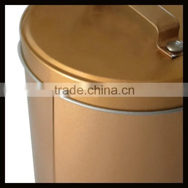 Easy Open Customized Printing Tea/Coffee Tin Box With Handle For Home