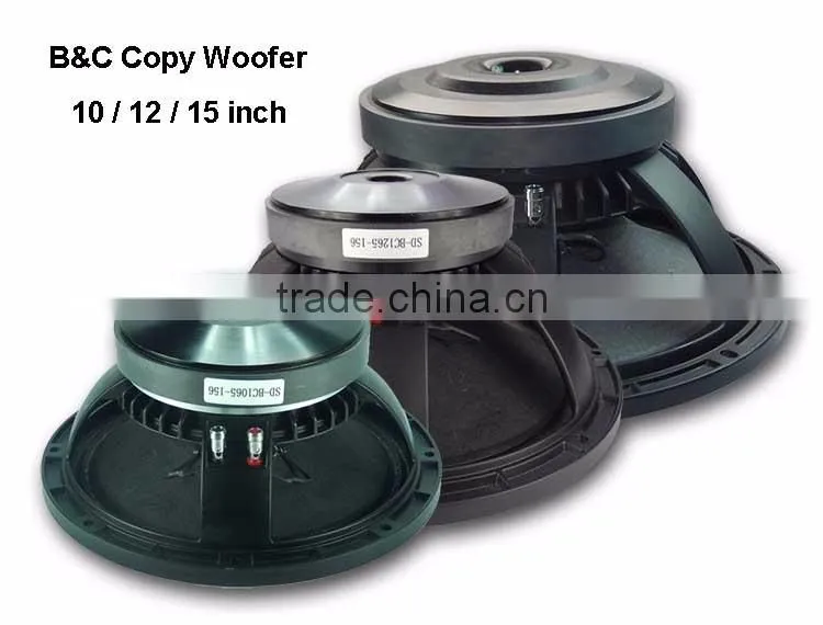 10 inch woofer speaker price 8 ohm speaker with speaker voice coil china woofer price BC speakers