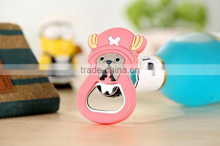 Promotional PVC Beer Bottle Keychain, Cheap Bulk Cola Bottle Opener