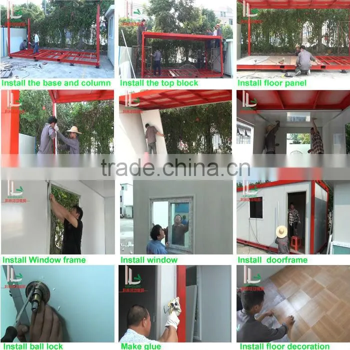 modern small& exquisite prefab house container for office,dormitory,living house,shop,kitchen,toilet