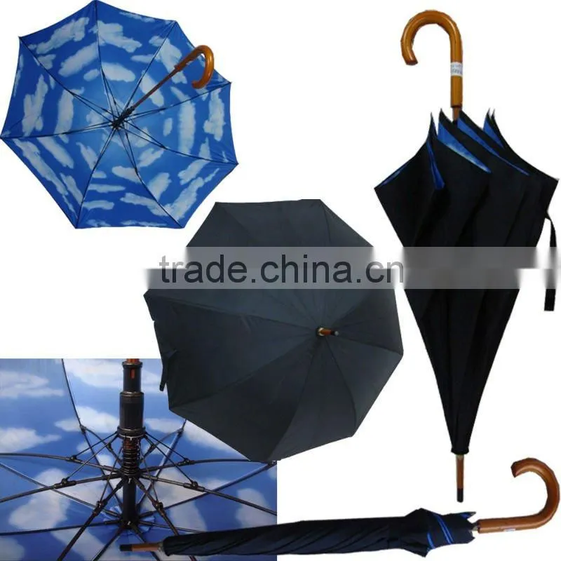 new design 3 folding shopping bag umbrella