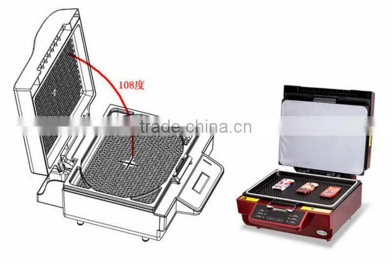 New condition and Heat press Machine type mobilephone cover printer