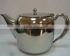 stainless steel gold plantin arabic tea pot