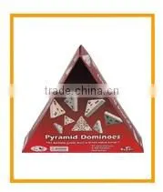 Dominoes double six, custom domino,domino in tin box