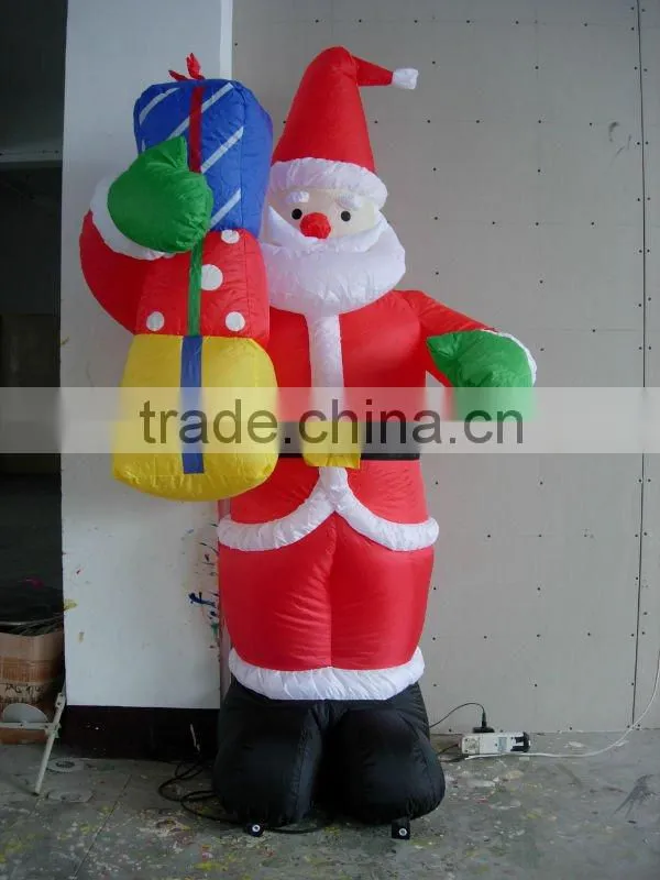 christmas inflatable santa