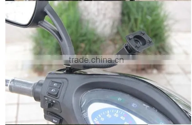 Bike & Motorcycle Cell Phone Mount motorcycle rearview mirror mount for all mobile phone GPS PDA anti shock