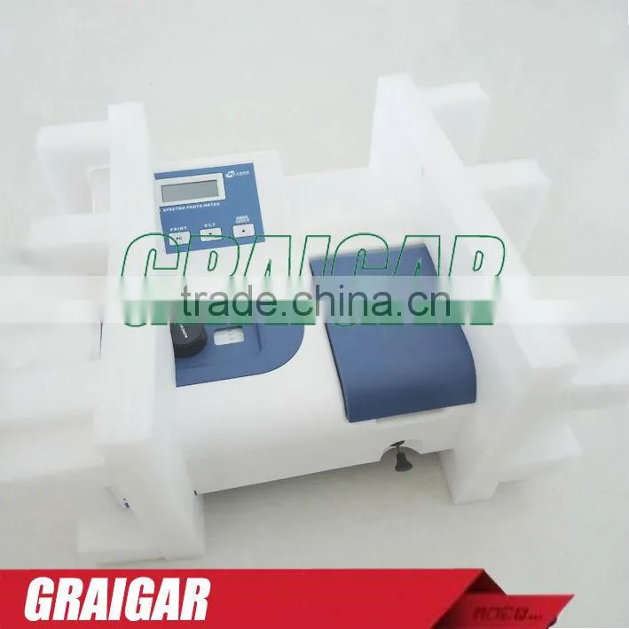 Visible Spectrophotometer 721 wavelength range 320-1020nm Spectral Bandwidth 6nm