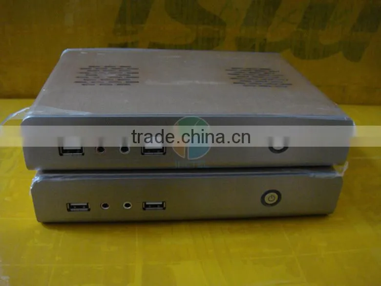 industrial panel Fanless PC with Intel Celeron C1037U COM full alluminum chassis
